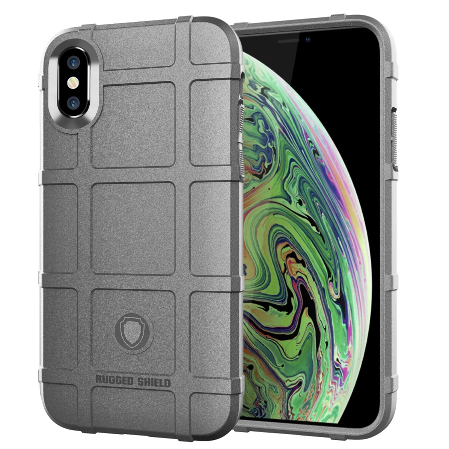 For APPLE iphone 7 8 plus X XS max XR 6 6S Soft TPU Silicone Armor Shockproof Back Cover Rubber Case 6plus 7plus 8plus 10 |