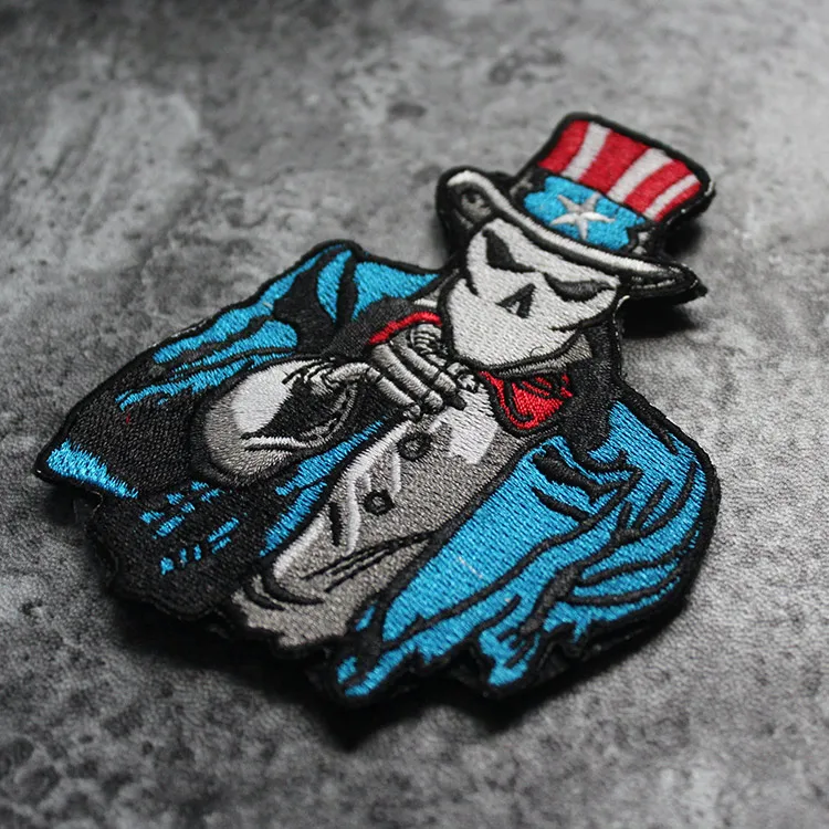 Классический значок Сэм дядюшка я хочу вас для американской армии с вышивкой