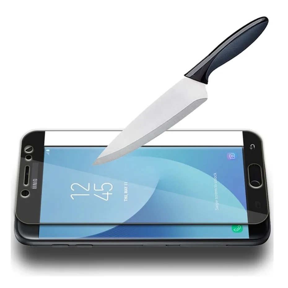 2 шт полное покрытие Защитное стекло для Samsung Galaxy J2 J5 J7 Prime A5 A3 A7 2017 A310 A510 A320 A520