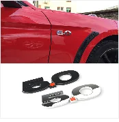 Диффузор заднего бампера из углеродного волокна для Ford Mustang GT350 2,3 T 5,0 T Coupe 2 двери- FRP черный