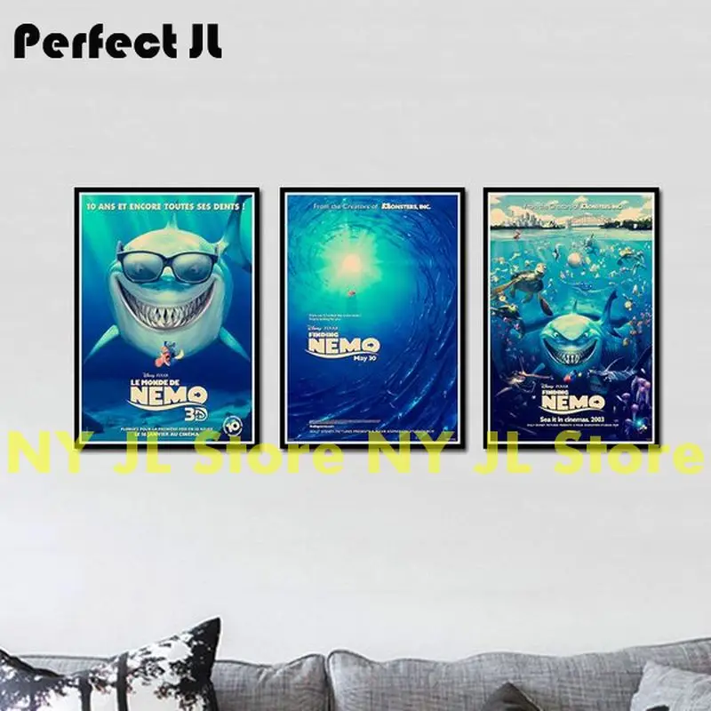 Finding Nemo плакат высокого качества печатные картины ретро постер домашний декор