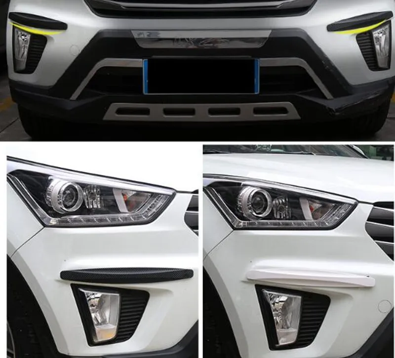 2 шт. автомобильный Стайлинг бампер Защита угловая полоса для ALFA ROMEO 147 159 156