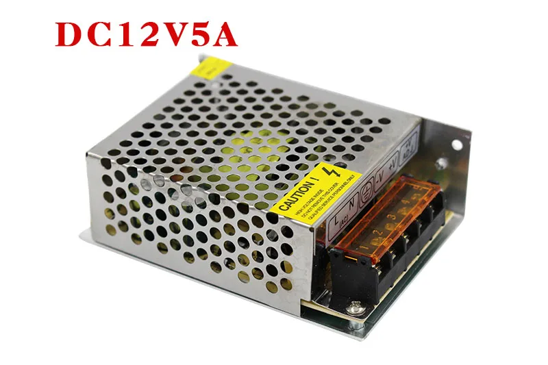 DC12V5A Лидер продаж AC85-265V 110V 220V постоянного тока до DC5V 12V 24V 36V 48V 1A 2A 3A 5A 10A 15A 20A 30A 40A 80A CCTV/блок питания светодиодной ленты адаптер - Цвет: DC12V5A