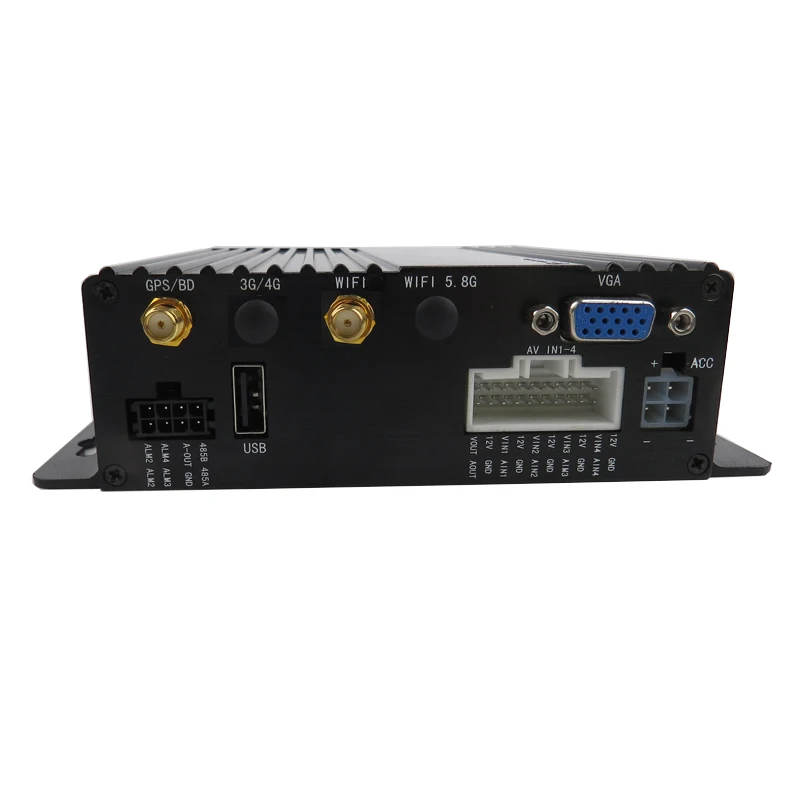 Бесплатная доставка 4CH gps wifi 1080 P 512 GB Автомобильный видеорегистратор SD MDVR комплект