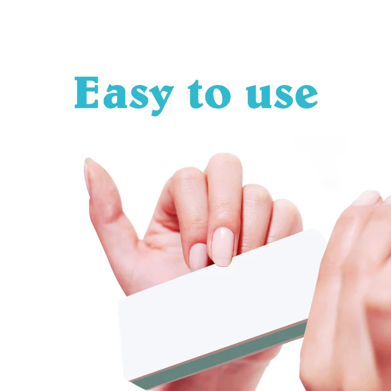 1 шт. ногтей буферы зеленый белый Форма файла для УФ гель пилка блок лак Маникюр