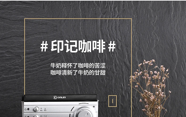 Donlim DL-KF6001 насос давление 20 бар итальянская кофе машина паровой молочной пены