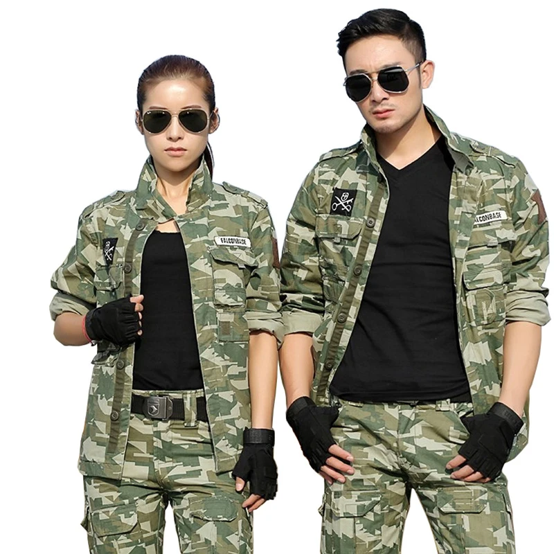 Зимняя камуфляжная одежда для охоты мужская и женская армейская рубашка брюки