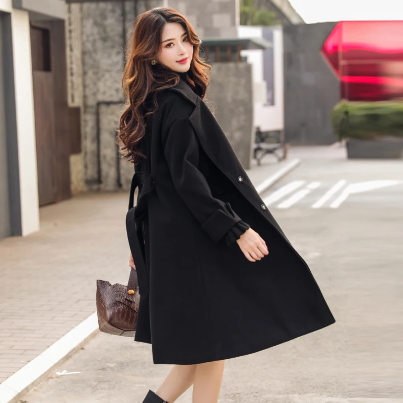 Женский шерстяной двубортный Блейзер ftaylor осенне зимний блейзер с длинным