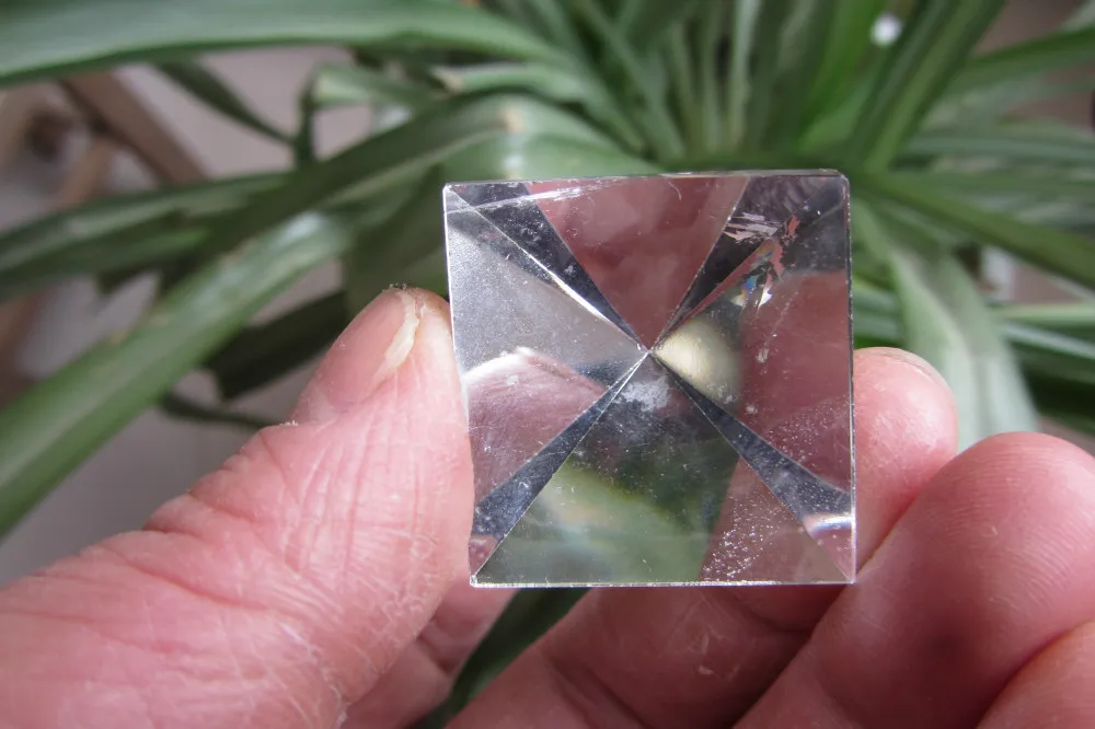 22 4 г натуральная прозрачная пирамида из кристалла кварца исцеления|healing pyramids|healing