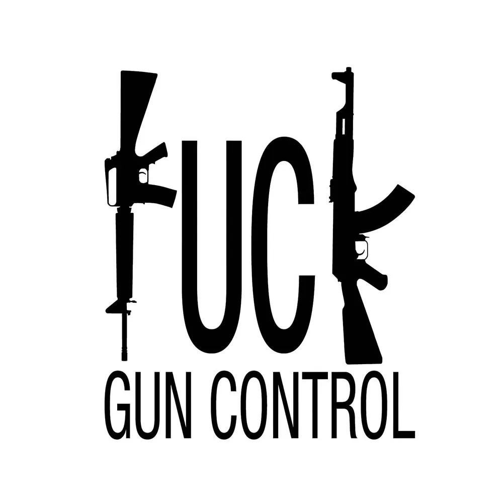 Виниловая наклейка Ck Gun Control Ak47 вторая модификация упаковка винтовки личные