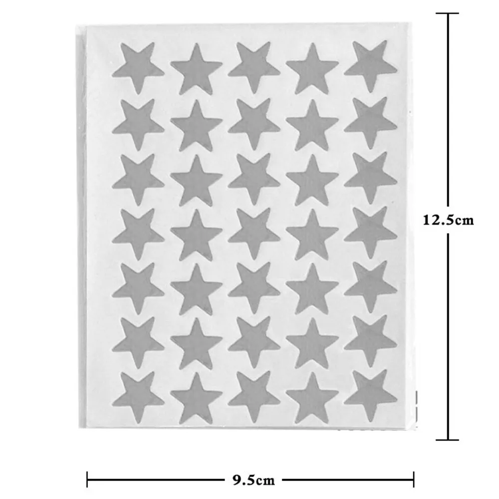 

20pcs/set Star Adhesive Stickers DIY Scrapbooking Dairy Photo Decorations Kawaii Stationery Teacher Label Reward for Children