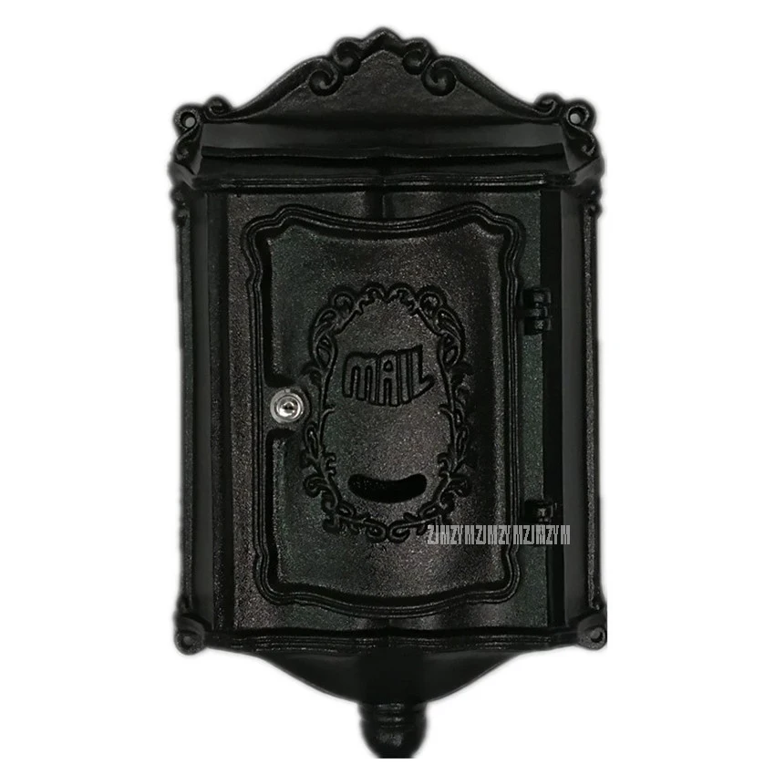 Винтажный Ретро почтовый ящик из алюминиевого сплава металлический с буквами