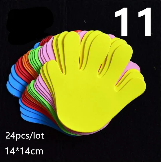 Style 11 as photo Дети ручной работы DIY мультфильм Животные 3D EVA пены наклейки на стену головоломка для детских комнат Развивающие Игрушки для раннего обучения Декор ремесла - Цвет: Style 11 as photo