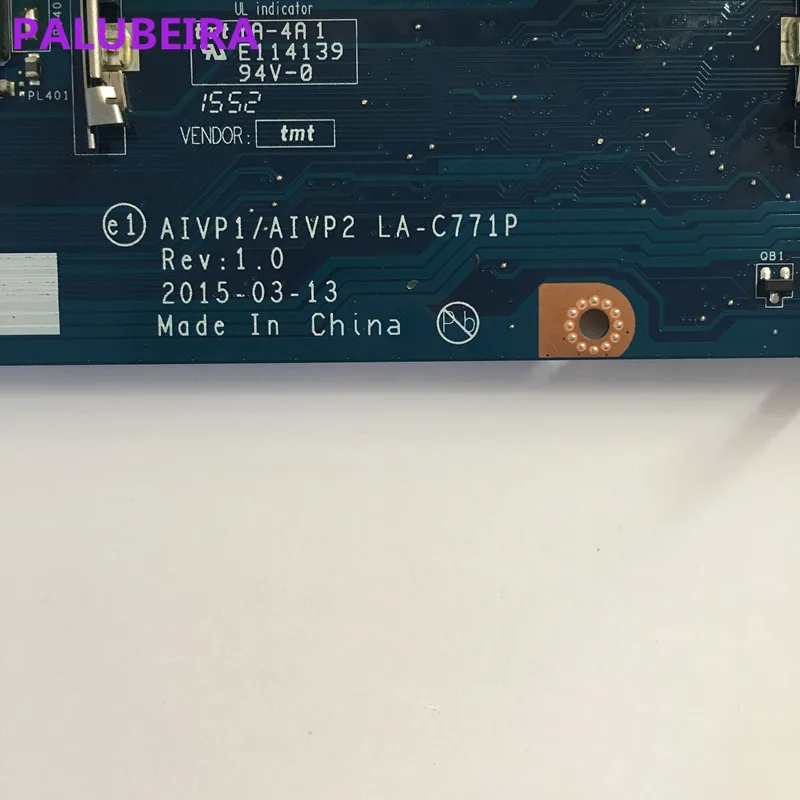 Фаллоимитатор Lenovo 100-14IBY aivp1/aivp2 la-c771p материнская плата для ноутбука CPU 100% ТЕСТ ОК |