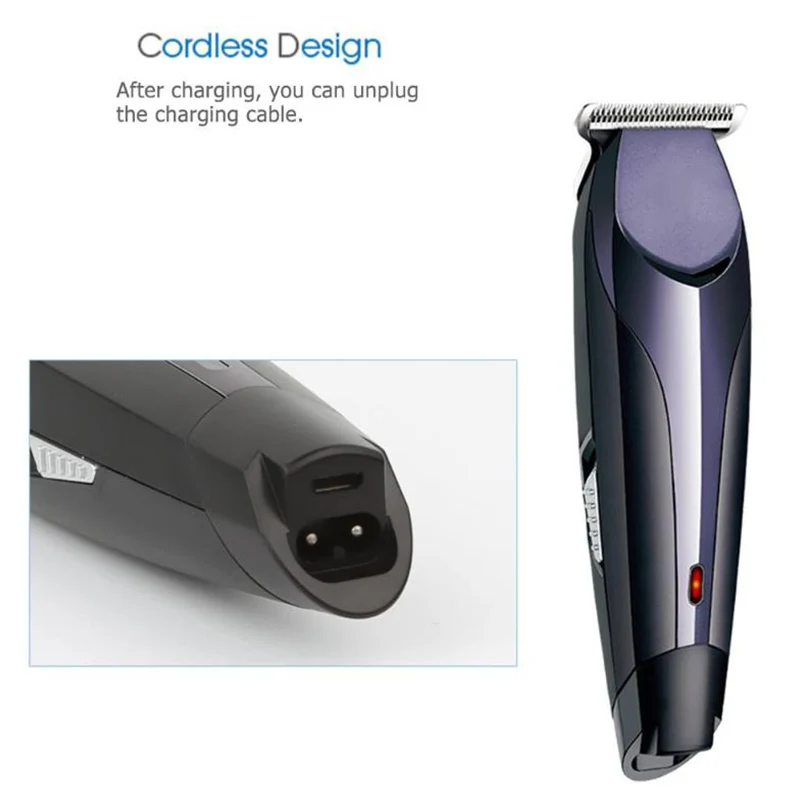 Мужская электрическая машинка для стрижки волос SONAX PRO аккумуляторная бороды