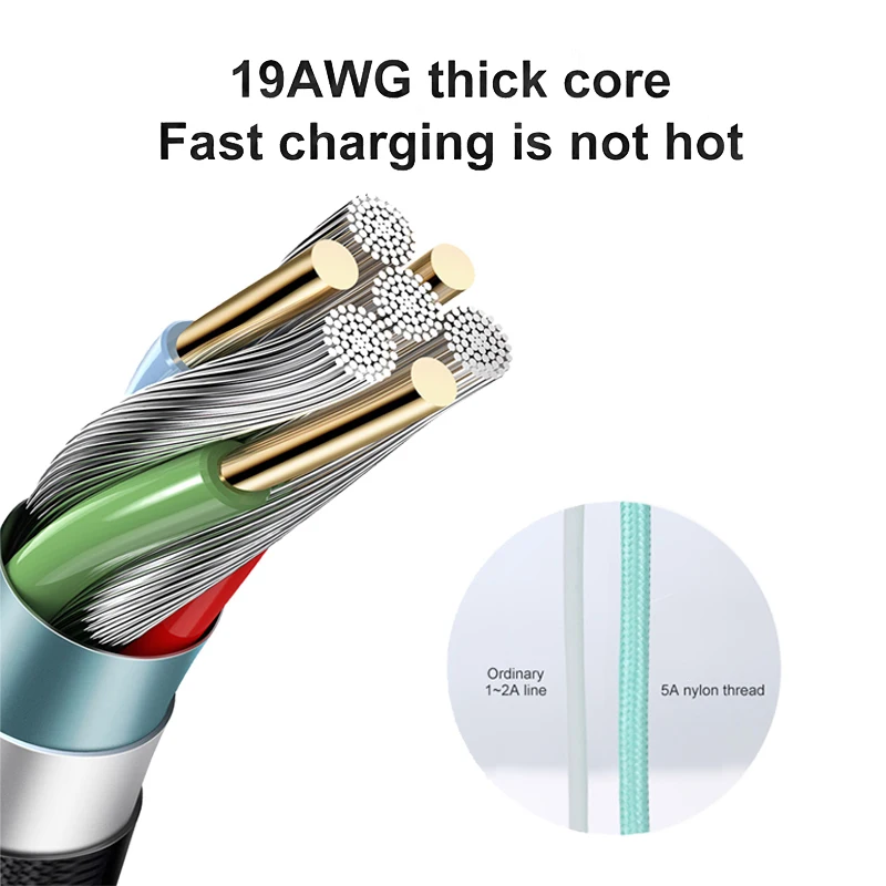 Кабель Usb Tipe C для huawei mate 20 10 P20 Pro Super Charge 5a Быстрая зарядка кабель type-c Usb-c зарядное устройство для телефона кабель