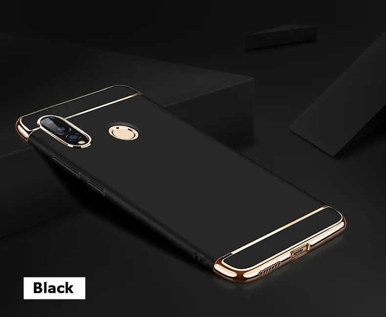 Чехол для Huawei P30 чехол lite Pro ТПУ Жесткий съемный с металлическим покрытием цвета