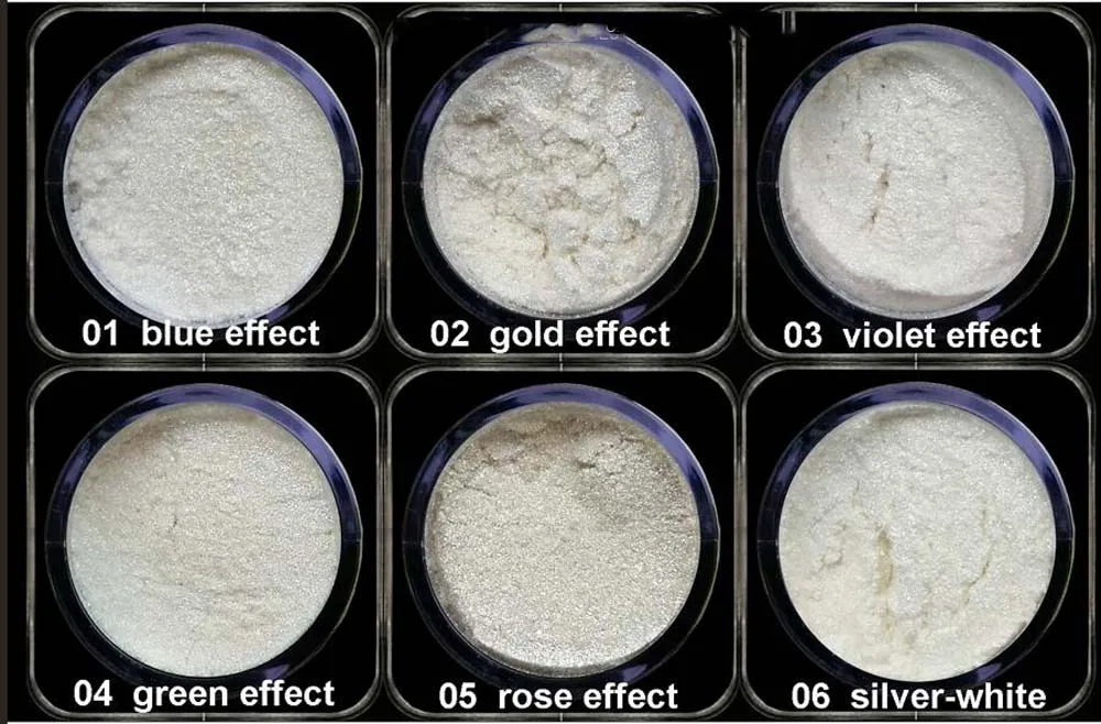 

Mermaid Pigment Nail Powder Mixed With UV Gel Polish Shining Nail Glitter Powder Nail Art Manicure Decoration 6 Color Available