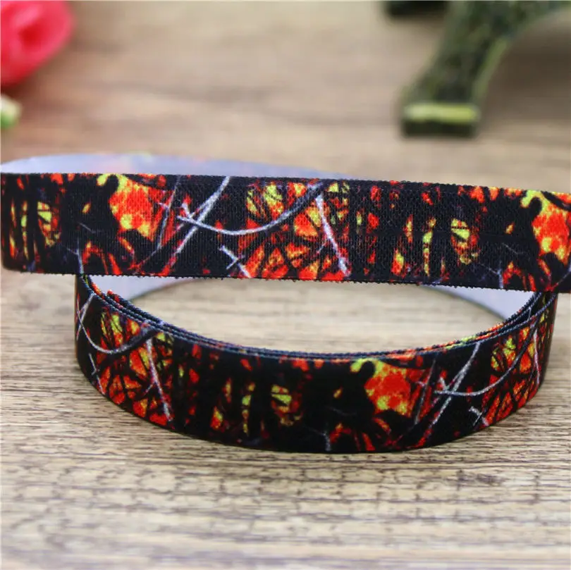 DUWES 5/8 '' ВВС США сил темно-морской якорь camo Равномерное раза упругой враг ленты аксессуар hairbow головные уборы D786 - Цвет: 3
