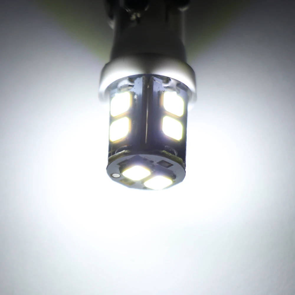 Автомобильный светильник T10 10SMD W5W 194 168 2825 белый светильник s светодиодный Клин лампы Супер яркий DC 12 В светильник номерного знака боковой задний светильник