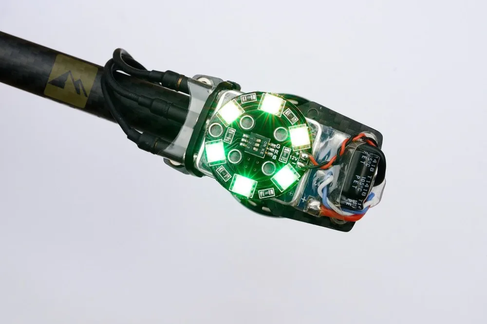 Matek RGB LED CIRCLE X8-16V 7-цветная световая панель/навигационные огни для DIY квадрокоптера