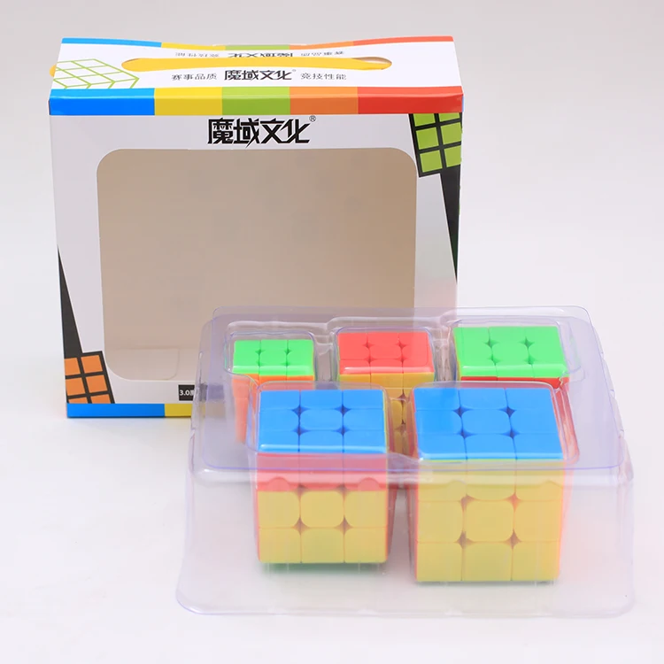 Moyu Mofangjiaoshi связка брелок мини 3x3x3 5 шт./компл. подарочная упаковка 3x3 магический
