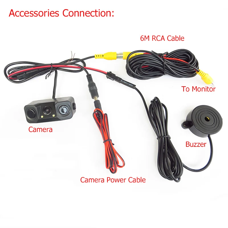 GreenYi автомобиля Парковочные системы CMOS автомобильная камера заднего вида