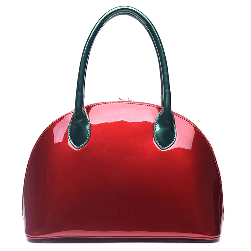 Женская сумка из лакированной кожи с цветочным принтом A740/g|women handbags|women bag totesluxury
