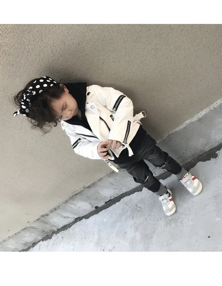 Весенняя куртка для мальчиков куртки для мальчиков от 1 до 7 лет модная куртка из искусственной кожи универсальные мотоциклетные кожаные детские куртки с манжетами на молнии