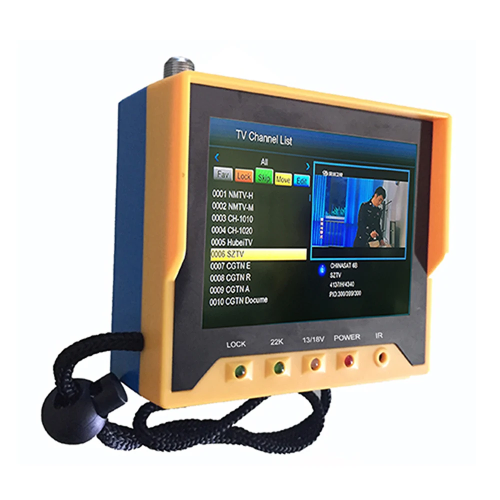 KPT 356H DVB-S2 Satfinder быстрое отслеживание Full HD цифровой спутниковый ТВ приемник Finder метр MPEG-4 модулятор DVB-S Sat Finder