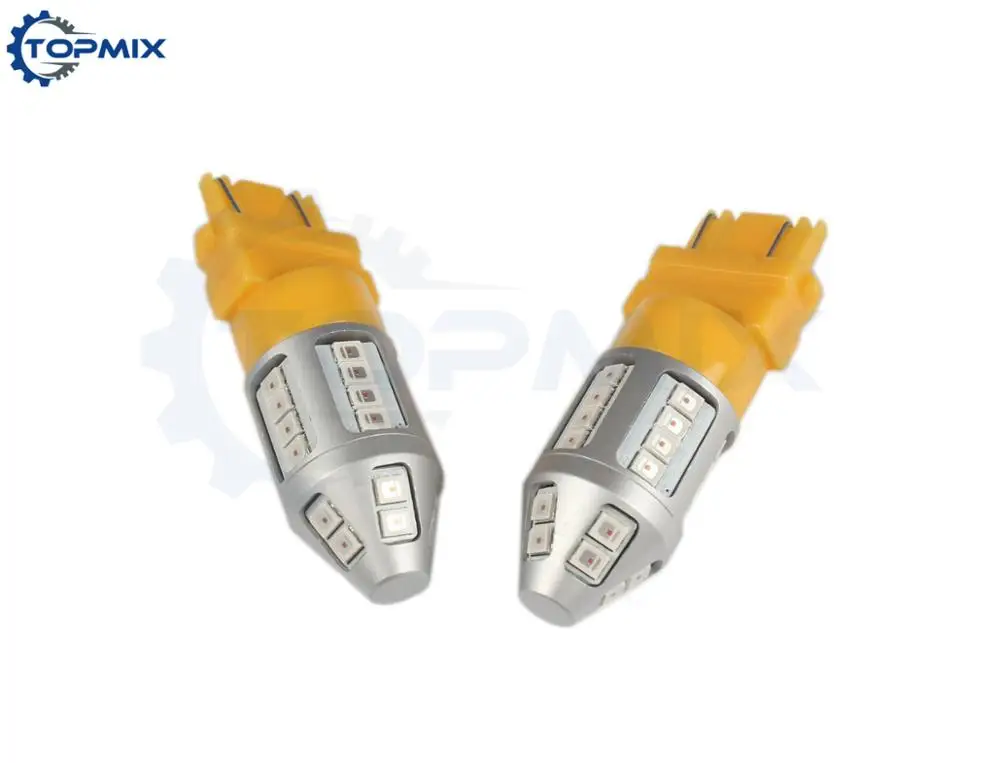 2 шт./лот высокой мощности T25 3157 2835 SMD 30 Светодиодные Автомобильные поворотные