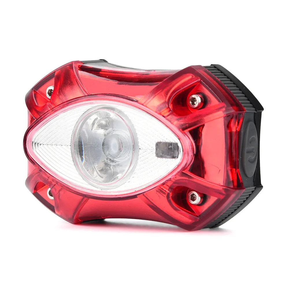 USB Перезаряжаемые задний велосипедный фонарь Водонепроницаемый яркий