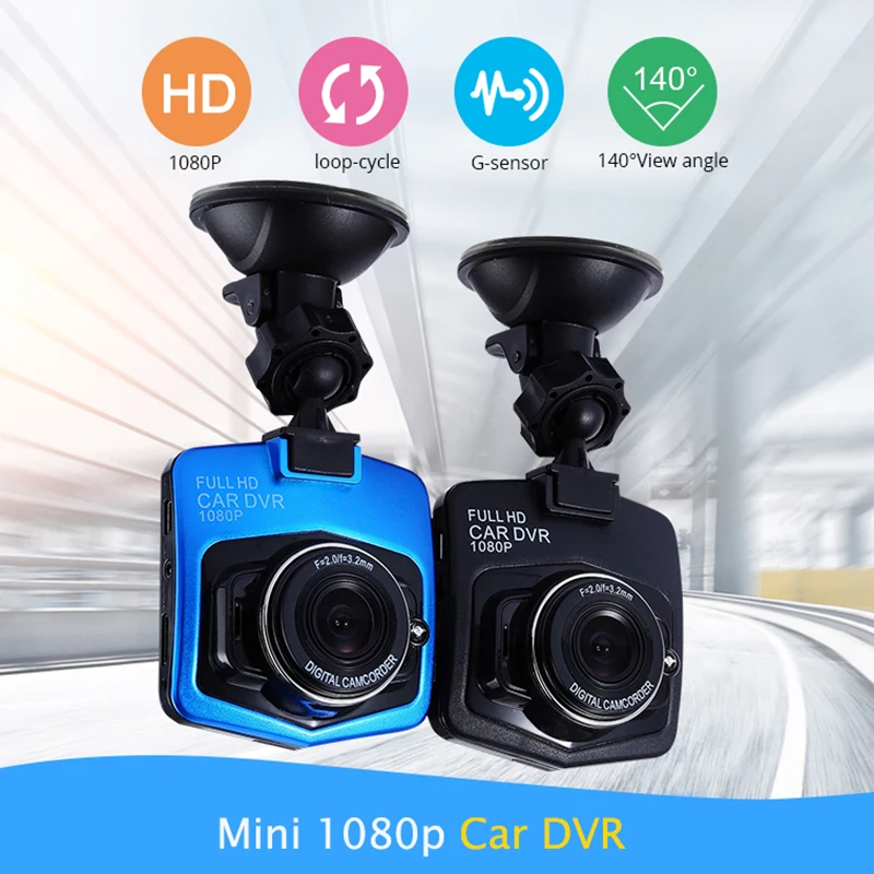 Мини автомобильная Dvr камера 2 4 дюйма Full HD 1080p рекордер Dashcam цифровой видео
