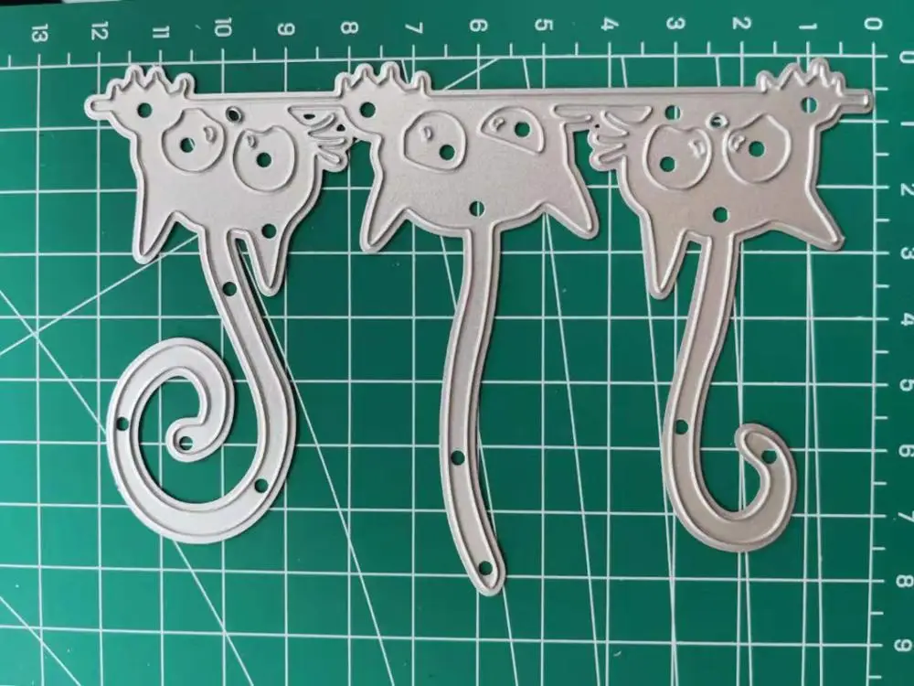 Новые металлические резные штампы для кошек скрапбукинга Nouveau Arrivage 2019|Вырубные
