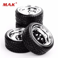 pp0290pp0107 110 scale rc drift tires and wheel rims with 6mm offset and 12mm hex fit on road car model toys accessory