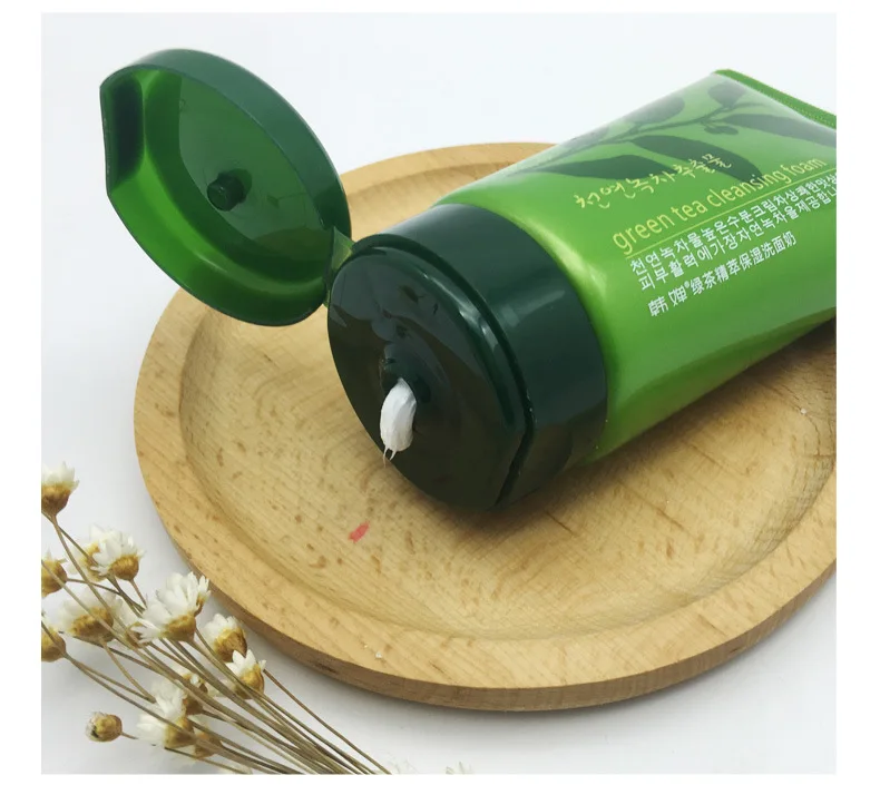Очищающее средство для лица Green Tea растительный экстракт очищения насыщенный