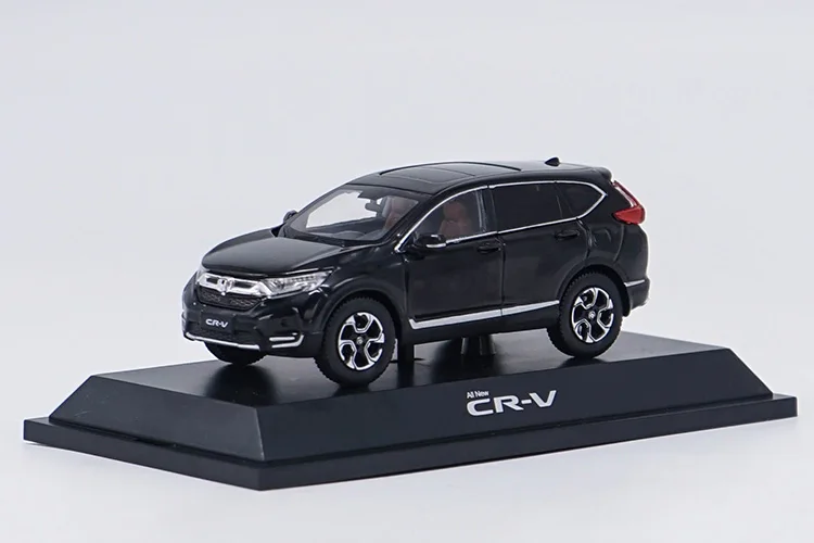 

1:43 Diecast Model for Honda CR-V 2017 Black SUV Alloy Toy Miniature Collection Gifts CRV CR V Car