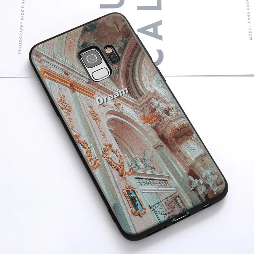 Palace Versailles Creation Adam Soft Case for Samsung Galaxy S10 S10e S9 S8 Plus S7 S6 Edge &amp J6 2018 Note 10 9 8 |