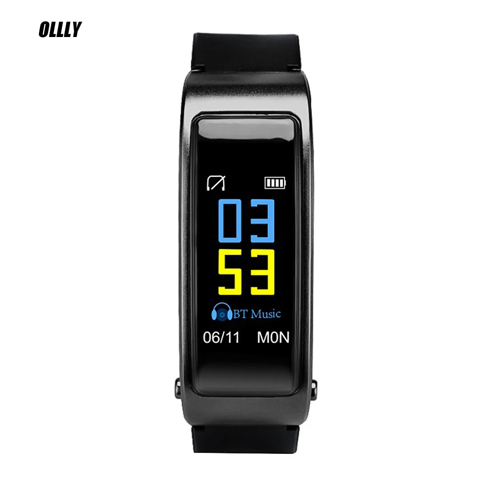 Модный умный браслет с функцией Bluetooth гарнитура вызов смарт напоминание