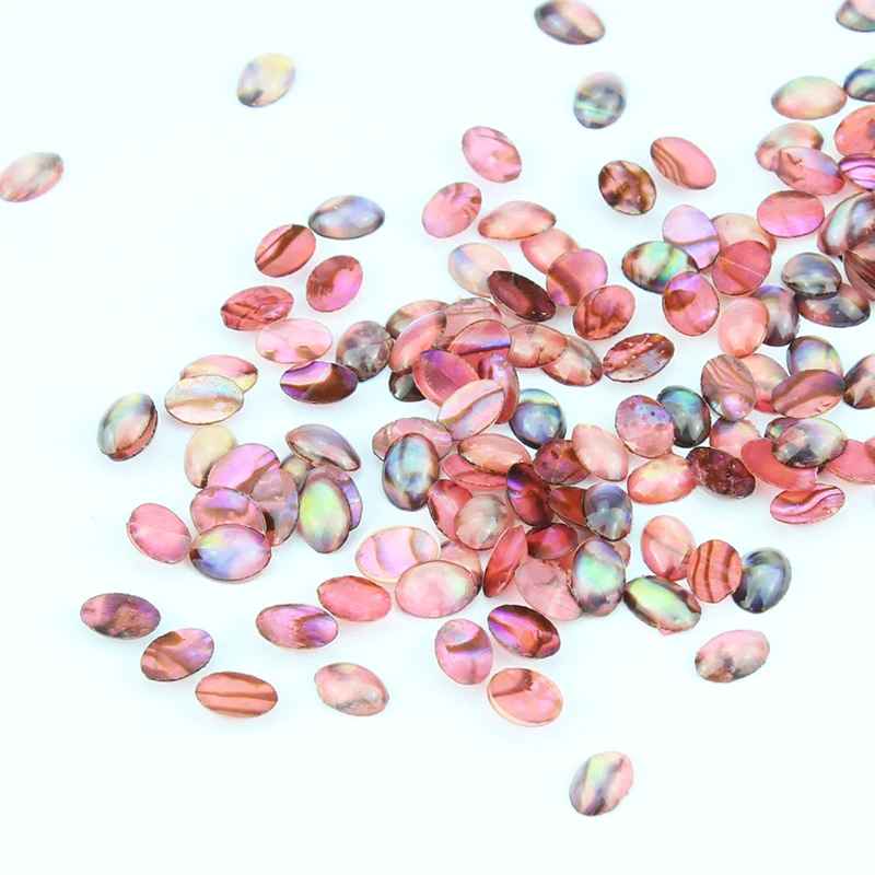 10 Pcs/Lot 3D Nail Art Decorations Colorful Natural Shell Nail Design 3 Colors For Choose Beauty Manicure Studs PI329 330 331