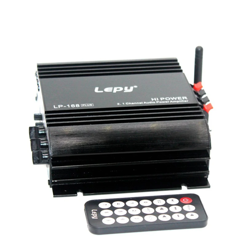 Lepy LP168 Plus 2,1 канальный автомобильный усилитель 3,55 мм аудио Проводная супер бас гарнитура для iPhone, двойные динамики выходной мощности