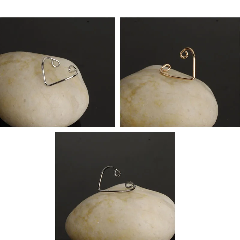 Модные украшения ручной работы OrnamentsRing большой V Форма с кольцом пляж ювелирные