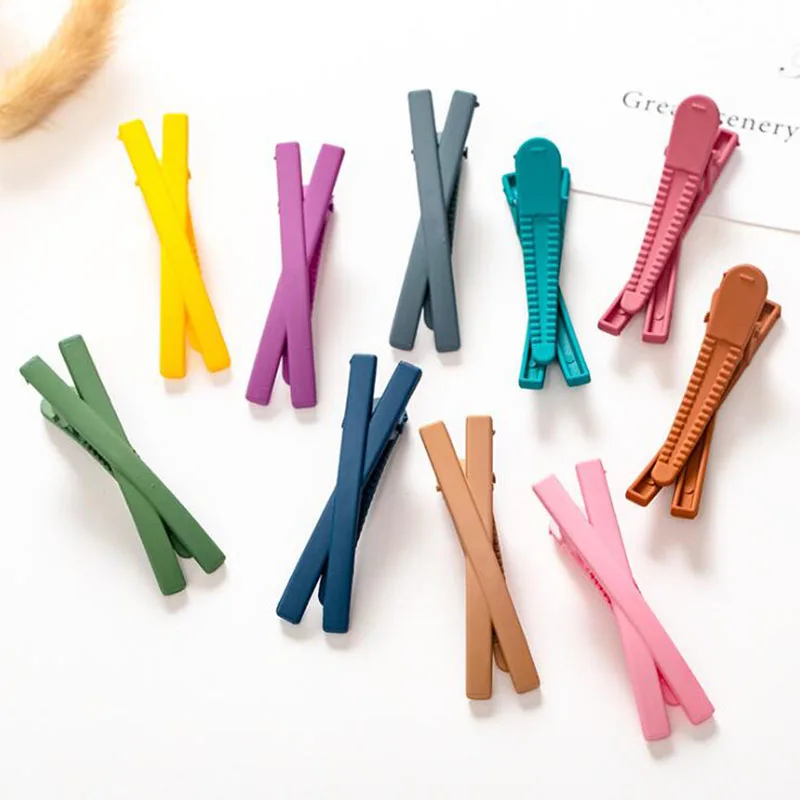 2 pieces Cute hot Girls' Hair Clips Children Snap Hair Clip Hair Accessories Safe Hairpins For Kids Girl A218