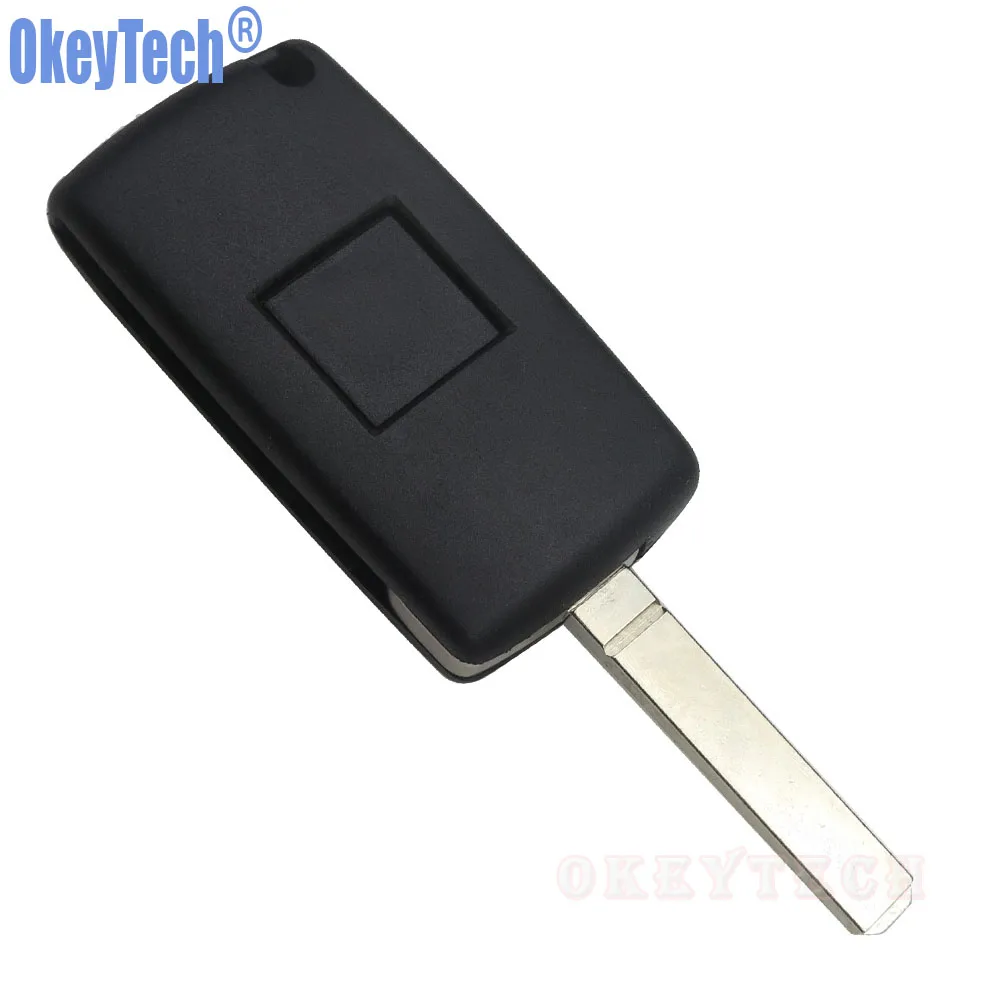 OkeyTech 3 кнопки дистанционного автомобиля Флип дистанционный ключ чехол в виде