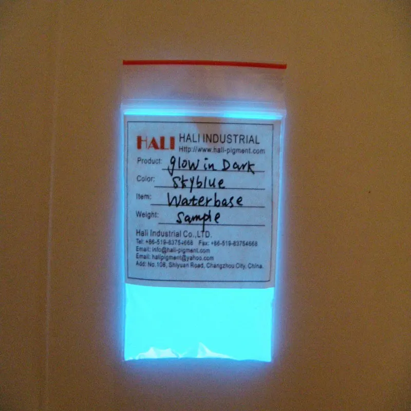 Люминесцентный Пигмент фотолюминесцентный пигмент светящийся в темноте водная