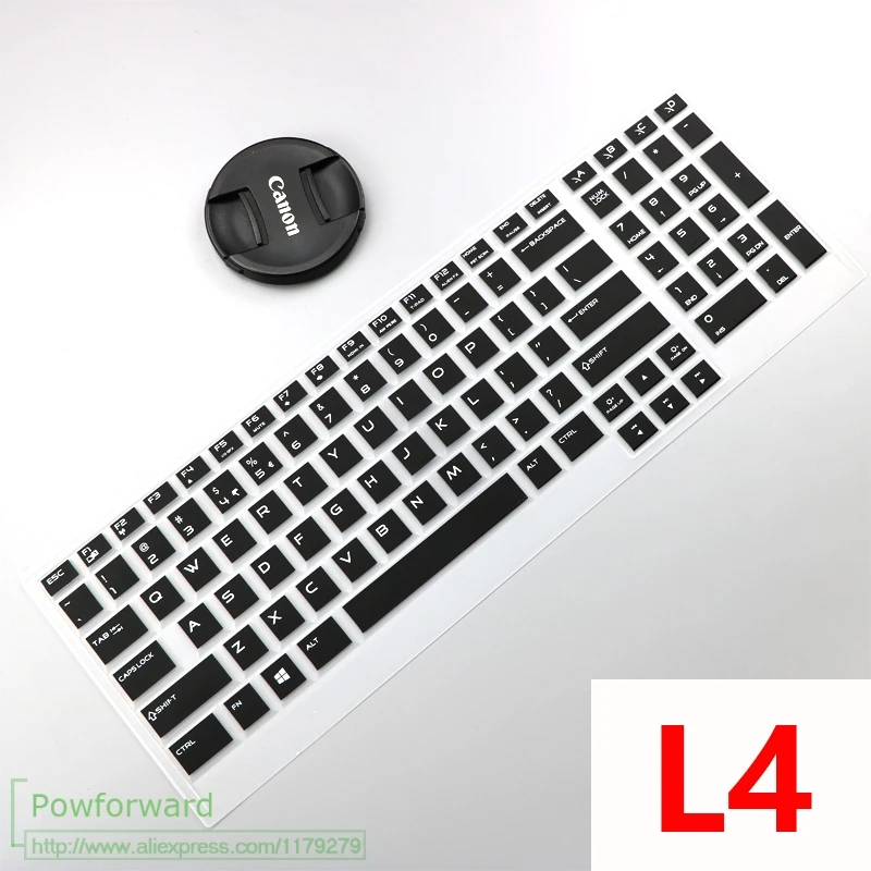 L4 black Для DELL ALIENWARE Area 51 м 17 дюймов 17 R5 Area-51m M17 ALW17M ALWA51M i7 i9 9700K клавиатура протектор кожного покрова - Цвет: L4 black