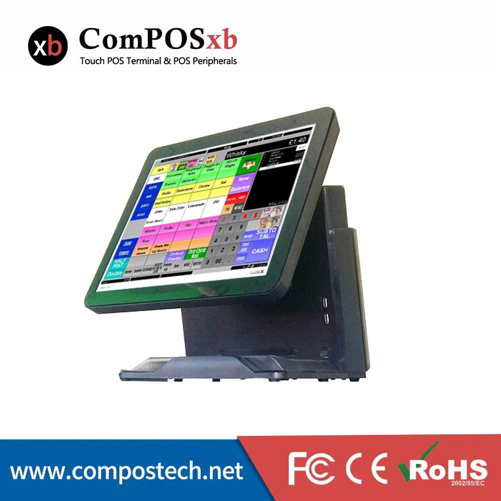 Кассовый аппарат от производителя POS 15-дюймовый TFT ЖК-дисплей розничная продажа