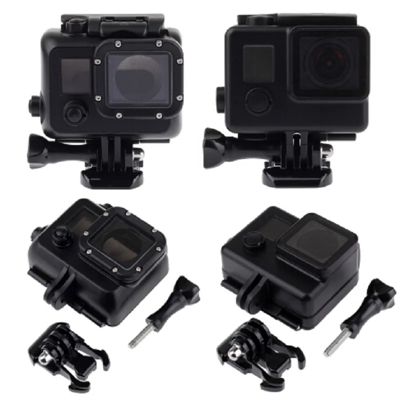 Фото Водонепроницаемый чехол-бокс Blackout Box для GoPro Hero4/3+/3, защитный корпус для подводной съемки на глубине до 35 м, защитная рамка №4