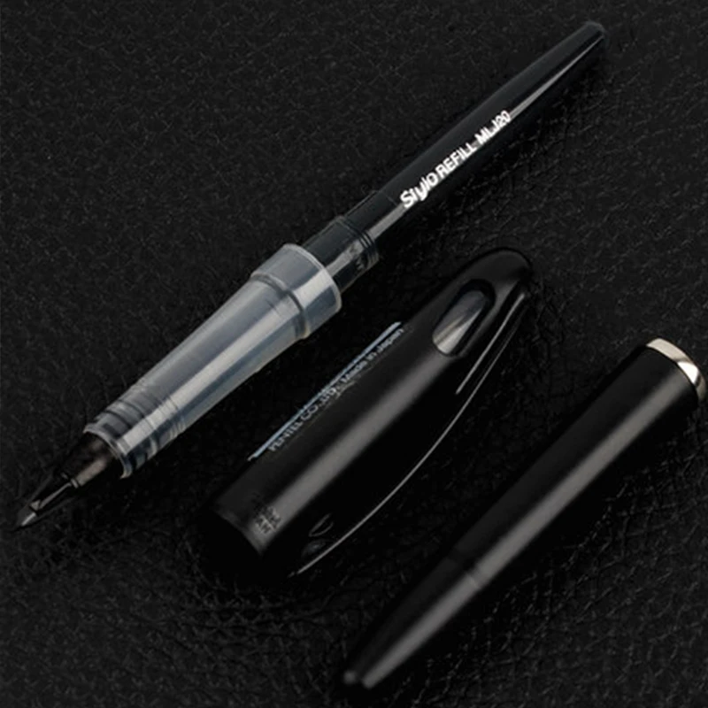 Оригинальная ручка Pentel TRJ50 с фетровым наконечником 0 4 мм 7 черная/красная/синяя