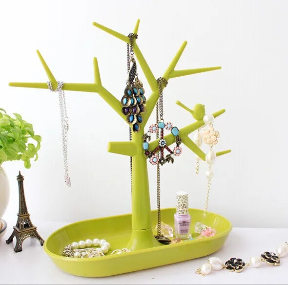 

1PC creative tree branch displayment earrings jewelry storage rack 25X12.5X28CM OK 0086
